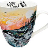Killer Whale Sunset by Carla Joseph | Signature Mug 18 Oz