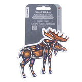 Moose by John Rombough | Vinyl Sticker