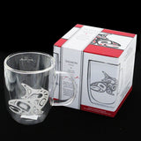 Salmon by Jamie Sterritt | Double-Wall Glass Mug 10 Oz