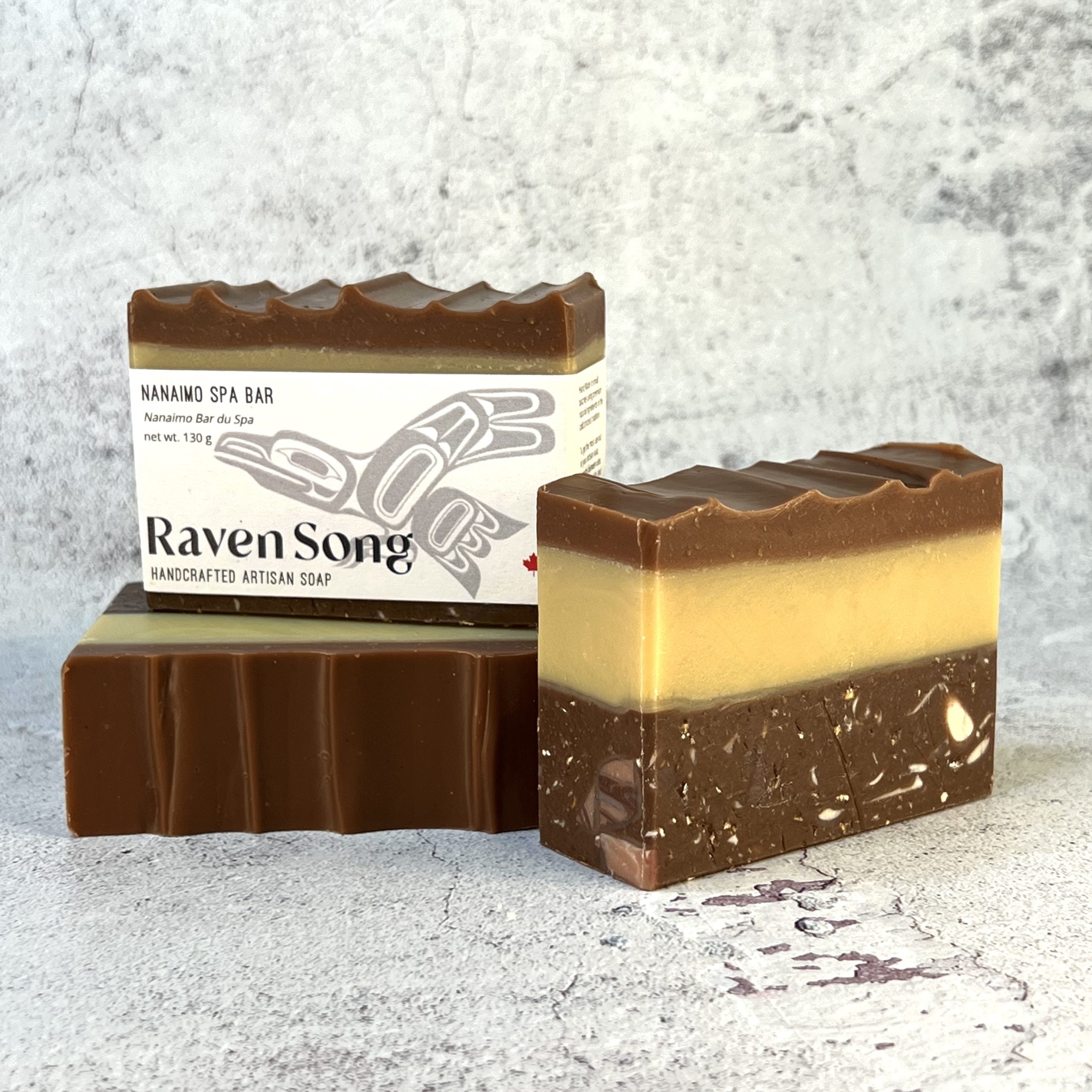 NANAIMO BAR VANCOUVER ISLAND SOAP COLLECTION Ravensong Soap and Candle
