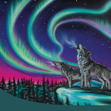 Lined Signature Notebook - Sky Dance / Wolf Song Amy Keller-Rempp