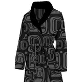 Formline (Black/Grey) By Ernest Swanson, Haida | Lounge Robes