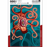 Octopus (Nuu) by Ernest Swanson, Haida | 1000 Piece Jigsaw Puzzle