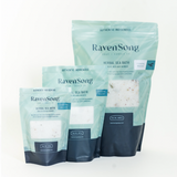 bath salts, bathing, bath bomb, ravensong, indigenous, made in Canada