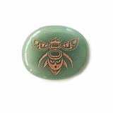 Bee Green By Paul Windsor, Haisla, Heiltsuk | Spirit Stones Aventurine