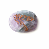 Eagle Feathers By Corey Bulpitt, Haida | Spirits Stones Amethyst
