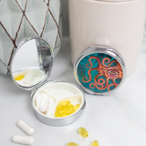 Octopus By Ernest Swanson, Haida | Pill Case, Small
