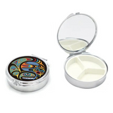 Whale By Maynard Johnny, Jr, Coast Salish, Kwakwaka'Wakw | Pill Case, Small