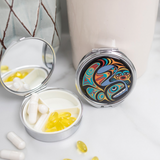 Whale By Maynard Johnny, Jr, Coast Salish, Kwakwaka'Wakw | Pill Case, Small