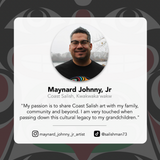 Whale By Maynard Johnny, Jr, Coast Salish, Kwakwaka'Wakw | Pill Case, Small