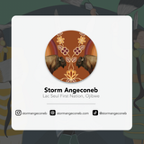 Foxes (Wagooshna) By Storm Angeconeb, Lac Seul First Nation, Ojibwe | Swedish Eco Cloth
