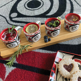 Matriarch Bear By Morgan Asoyuf, Tsimshian, Ts’Msyen | Espresso Mug Set Of 2