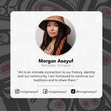 Matriarch Bear By Morgan Asoyuf, Tsimshian, Ts’Msyen | Swedish Eco Cloth