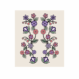 Ojibwe Florals By Storm Angeconb, Lac Seul First Nation | Swedish Eco Cloth