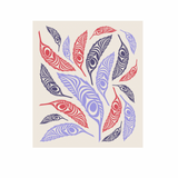 Feather By Simone Diamond, Coast Salish | Swedish Eco Cloth