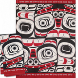 Matriarch Bear By Morgan Asoyuf, Tsimshian, Ts’Msyen | Tea Towel