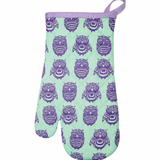 Owls By Simone Diamond, Coast Salish | Cotton Oven Mitt