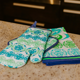 Moon By Simone Diamond, Coast Salish | Cotton Oven Mitt