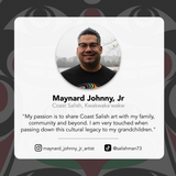 Hummingbird By Maynard Johnny Jr, Coast Salish, Kwakwaka'Wakw | Cotton Oven Mitt