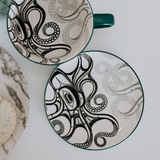 Octopus (Nuu) By Ernest Swanson, Haida | Porcelain Art Plate