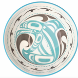 Killer Whale By Trevor Angus, Gitxsan | Porcelain Art Bowl (Medium)