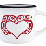 Love Birds By T.J. Sgwaayaans Young, Haida | Espresso Mug