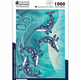 Humpback Whale by Gordon White, Haida | 1000 Piece Jigsaw Puzzle