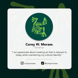 Frog By Corey W. Moraes, Tsimshian | Sticker