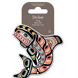 Whale By Beau Dick, Kwakwaka'Wakw | Sticker