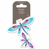 Dragonflies By Simone Diamond, Coast Salish | Sticker