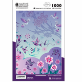 Hummingbirds by Darrell Thorne, Coast Salish | 1000 Piece Jigsaw Puzzle