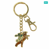Fox (Wagoosh) By Storm Angeconeb, Lac Seul First Nation, Ojibwe | Enamel Keychain