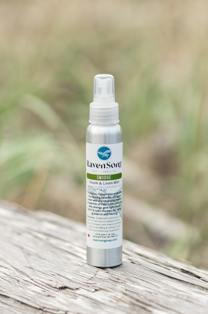 SACRED SMUDGE SMOKELESS SPRAY | CEREMONY COLLECTION – Ravensong