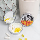 Diversity By Melaney Gleeson-Lyall, Coast Salish, Musqueam | Pill Case With Mirror (Small)