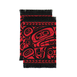 Treasure Of Our Ancestors By Donnie Edenshaw, Haida | Blanket Coasters Set Of 2