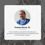 Hummingbird By Francis Horne Sr., Coast Salish | Fleece Blanket