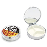 Diversity By Melaney Gleeson-Lyall, Coast Salish, Musqueam | Pill Case With Mirror (Small)