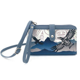 Soaring Eagle By Corey Bulpitt, Haida | Smartphone Crossbody Bag