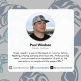 Crow - Walk In The Park By Paul Windsor, Haisla, Heiltsuk | Swedish Eco Cloth