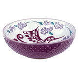 Hummingbird By Francis Dick, Kwakwaka'Wakw | Porcelain Art Serving Bowl Large