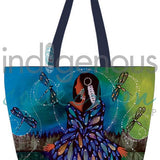 Transformation Ii By Betty Albert | Large Canvas Tote Bag