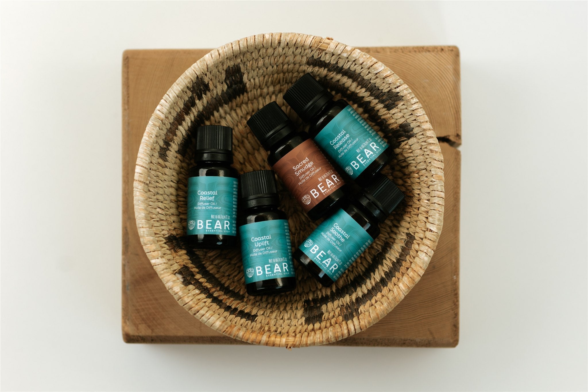 Made in BC Diffuser Oils from Bear Essential Oils and RavenSong on Vancouver Island