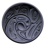 EAGLE AND ORCA 14 INCH ROUND PLATTER by CORRINE HUNT