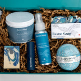 Rainsong Artisan Gift Box | Sea Salt + Agave + Vetiver
