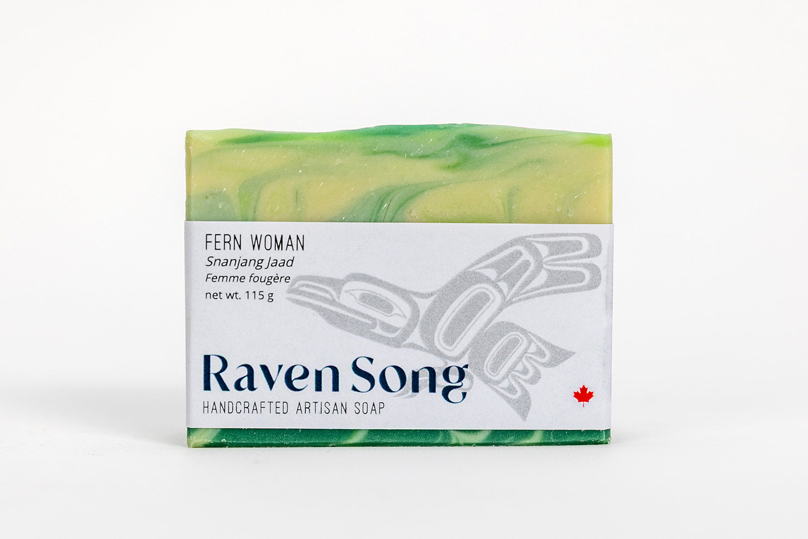 Fern Woman Signature Indigenous soap & candle gift box with juniper fir, balsam, and red berry scents handmade in BC.