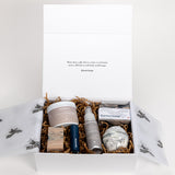 Cowichan Sweater Luxury Artisan Gift Box |  Mint + Pine + Moss