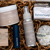 Cowichan Sweater Luxury Artisan Gift Box |  Mint + Pine + Moss