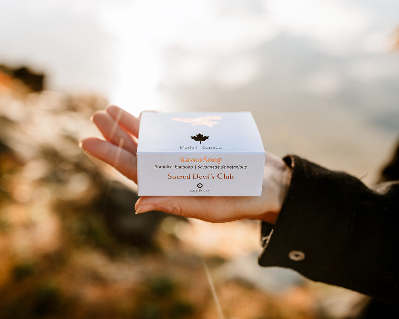 Botanical Devils Club Soap from Ravensong Indigenous Wellness Brand