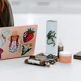 Kelp By Jessica Chickite, Ligwilda'xw, We Wai Kai First Nation | Vinyl Sticker