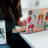 Kelp By Jessica Chickite, Ligwilda'xw, We Wai Kai First Nation | Vinyl Sticker